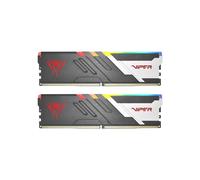 Patriot Memory Viper RGB DDR5 32GB (2x16GB) 6400MHz DIMM PC - Réf : PVVR532G640C32K, timings optimisés pour plateformes PC.