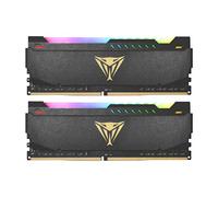 Patriot Memory Viper Steel RGB DDR4 RAM 64 Go (2 x 32 Go) 3600 MHz CL18 UDIMM Kit de mémoire pour Jeu d'ordinateur de Bureau - PVSR464G360C8K