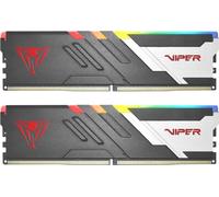Kit Barrettes mémoire 32Go (2x16Go) DIMM DDR5 Patriot Viper Venom RGB 6000MHz (Noir)