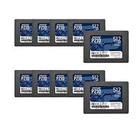 Patriot P210 SSD SATA 3 de 512 Go, Disque SSD Interne, 2,5 Pouces, Lot de 10, quantité de 10 - P210S512G2510