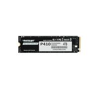 Patriot SSD interne P410 4 To NVMe PCIe Gen4x4 M.2 2280 5 000/4 500 Mo/s PS5 compatible
