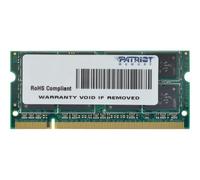 Patriot Signature Line - DDR2 - module - 2 Go - SO DIMM 200 broches - 800 MT/s / PC2-6400 - CL5 - 1.8 V - mémoire sans tampon - non ECC G