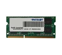 Patriot Signature Line - DDR3 - module - 4 Go - SO DIMM 204 broches - 1333 MT/s / PC3-10600 - CL9 - 1.5 V - mémoire sans tampon - non ECC G