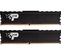 Patriot Signature Premium DDR5 RAM 32 Go (2X16 Go) 5600MT/s CL46 UDIMM W/HS Desktop Memory Kits - PSP532G5600KH1