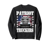 Patriot Truckers | Chauffeur de Semi-remorque | Liberté | Démocratie | Liberté Sweatshirt