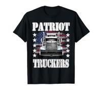 Patriot Truckers | Chauffeur de Semi-remorque | Liberté | Démocratie | Liberté T-Shirt