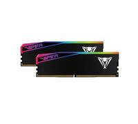 Patriot Viper Elite 5 Ultra Gaming RGB DDR5 RAM 64GB (2X32GB) 6000MT/s CL28 1.4v UDIMM Desktop Gaming Memory Kit Compatible with Intel XMP AMD Expo - VEUR564G6028K