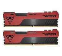 Patriot Memory Viper Elite II DDR4 3600 16Go (2x8Go) C20 Mémoire RAM Haute Performance XMP 2.0 Noir/Rouge