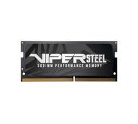 Patriot Memory Mémoire de Gamer pour Ordinateurs Portables Viper Steel SODIMM DDR4 2666 MHz 32Go (1x32Go) C18 XMP 2.0 Gris