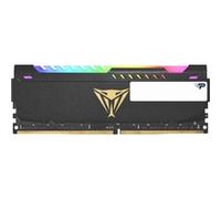 Patriot Memory Viper Elite DDR4 3200 16GB (1x16Go) C16 Module de Mémoire Haute Performance Eclairage LED RGB - Noir