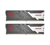 Patriot Viper Venom DDR5 RAM 16 Go (2X8 Go) 6000 MT/s CL36 1,35 v UDIMM Kit de mémoire de jeu pour ordinateur de bureau compatible avec Intel XMP/AMD Expo - PVV516G600C36K