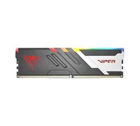 Patriot Viper Venom RGB DDR5 RAM 32 Go (1X32 Go) 6000MT/s CL30 UDIMM Desktop Gaming Memory Module - PVVR532G60C30
