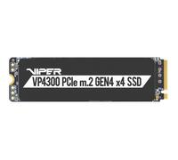 Patriot Viper VP4300 2 to Ultrarapides Gen 4 PCIe x4, NVMe M.2 SSD Disque VP4300-2TBM28H - Lecture Allant Jusqu’à 7400 Mo/s et des Vitesses d’Ecriture Allant usqu’à 6800 Mo/s