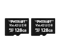 Patriot VX Series 128 Go Micro SDXC V30 A2 UHS-I U3 4K UHD Memory Card 2 Pack - PSF128GVX32MCX2