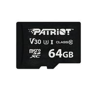 Patriot Vx Series 64gb Microsdxc V30 Class 10 Uhs-i U3 4k Uhd Memory