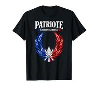 Patriote Édition Limitée France Blé Tricolore T-Shirt