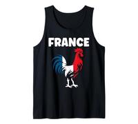 Patriote Français Patriotisme fierté Simple France Coq Débardeur