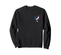 Patriote Patriotisme fierté Simple France Coq Français Sweatshirt