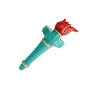 Patriotic Accessories - Corona and Torch of Freedom Costume Festive | Combinaison lumineuse pour activités scolaires Independence Day Fiesta 4 de Julio Halloween