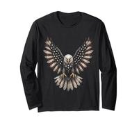 Patriotic American Flag Bald Eagle USA Pride 4th of July Manche Longue