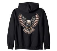 Patriotic American Flag Bald Eagle USA Pride 4th of July Sweat à Capuche