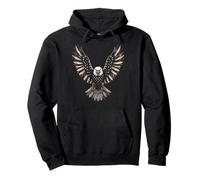 Patriotic American Flag Bald Eagle USA Pride 4th of July Sweat à Capuche