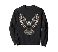 Patriotic American Flag Bald Eagle USA Pride 4th of July Sweatshirt