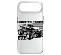 Patriotic Art Love USA Fier Drapeau américain Monster Truck Dad Coque pour iPhone Air