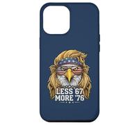 Patriotic Eagle Blonde Mullet | Moins de 67 Plus '76 pour l'Amérique Coque pour iPhone 12 Pro Max