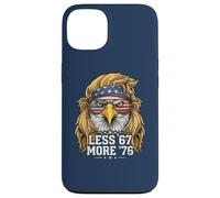 Patriotic Eagle Blonde Mullet | Moins de 67 Plus '76 pour l'Amérique Coque pour iPhone 13