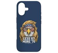 Patriotic Eagle Blonde Mullet | Moins de 67 Plus '76 pour l'Amérique Coque pour iPhone 17