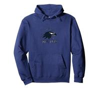 Patriotic Eagle Spirit American Pride Graphique pour Homme Sweat à Capuche, Unisexe pour Adultes, Bleu Marine, L