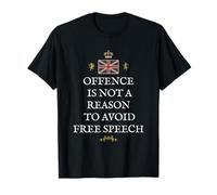Patriotic Grand Bretagne Support Britannique Offence Libre Voix T-Shirt