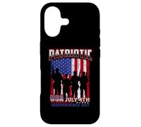 Patriotic USA America Flag Veteran 4th July Independence Day Coque pour iPhone 17