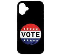 Patriotic USA Elections Campaign Retro Vintage Vote Button Coque pour iPhone 16 Plus