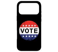 Patriotic USA Elections Campaign Retro Vintage Vote Button Coque pour iPhone 17 Pro Max