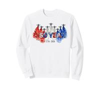 Patriotique 250 Ans de survol d'avion 1776 2026 Sweatshirt