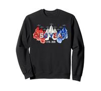 Patriotique 250 Ans de survol d'avion 1776 2026 Sweatshirt
