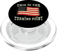Patriotique Américain Turning Point Drapeau américain PopSockets PopGrip pour MagSafe