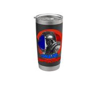 Patriotique Gaulois Réfractaire Français héritage audacieux Gobelet isotherme en acier inoxydable double paroi