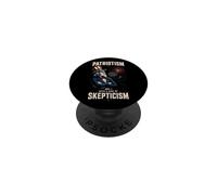 Patriotisme Américain avec Ironie PopSockets PopGrip Adhésif