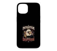 Patriotisme avec Scepticisme - T-Shirt Aigle Coque pour iPhone 13