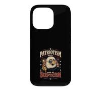 Patriotisme avec Scepticisme - T-Shirt Aigle Coque pour iPhone 13 Pro