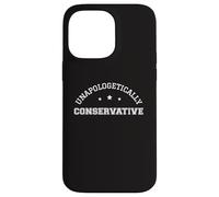 Patriotisme Conservateur sans Excuse Vote conservateurs Coque pour iPhone 14 Pro Max