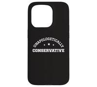 Patriotisme Conservateur sans Excuse Vote conservateurs Coque pour iPhone 15 Pro