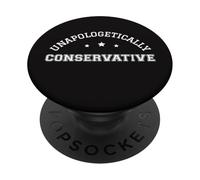 Patriotisme Conservateur sans Excuse Vote conservateurs PopSockets PopGrip Adhésif