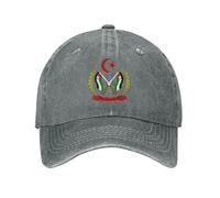 Patriotisme De Baseball Homme Femme Anti-Soleil Baseball Cap Armoiries du Sahara Occidental Imprimé Unisexe pour Les EntraîNements De Course Et Les ActivitéS