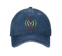 Patriotisme De Baseball Homme Femme Anti-Soleil Baseball Cap Armoiries du Sahara Occidental Imprimé Unisexe pour Les EntraîNements De Course Et Les ActivitéS