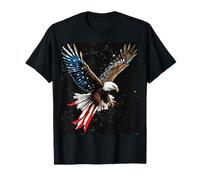 Patriotisme du pygargue à tête Blanche T-Shirt
