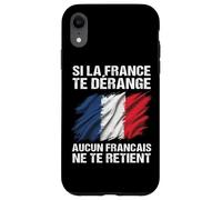Patriotisme France Fierté Drapeau Tricolore Français Coque pour iPhone XR